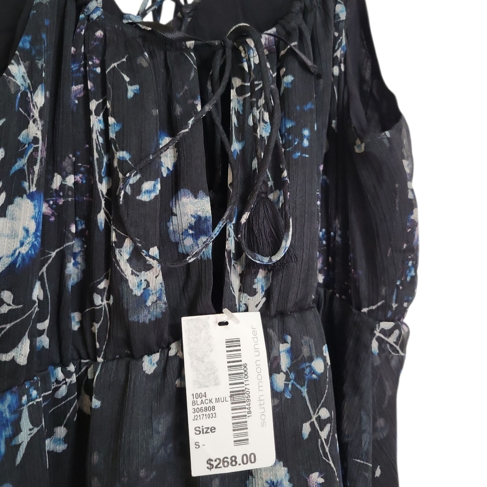 The Jetset Diaries Women's Black Tama Printed Sleeveless Maxi Dress - Picture 2 of 4